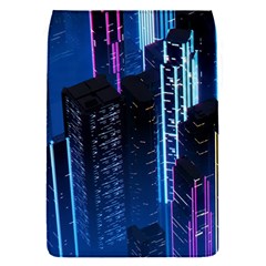 Night Music The City Neon Background Synth Retrowave Removable Flap Cover (s)