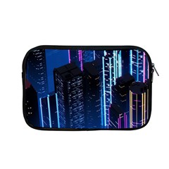 Night Music The City Neon Background Synth Retrowave Apple Macbook Pro 13  Zipper Case