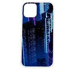 Night Music The City Neon Background Synth Retrowave Iphone 12 Pro Max Tpu Uv Print Case by Jancukart