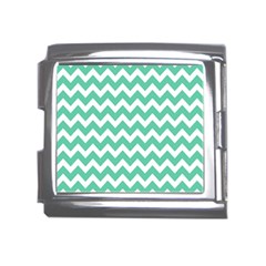 Chevron Pattern Giftt Mega Link Italian Charm (18mm) by GardenOfOphir