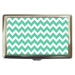 Chevron Pattern Giftt Cigarette Money Case by GardenOfOphir