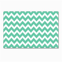 Chevron Pattern Giftt Postcard 4 x 6  (pkg Of 10) by GardenOfOphir