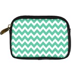 Chevron Pattern Giftt Digital Camera Leather Case Front