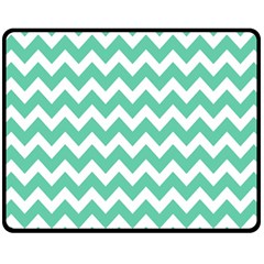 Chevron Pattern Giftt One Side Fleece Blanket (medium) by GardenOfOphir