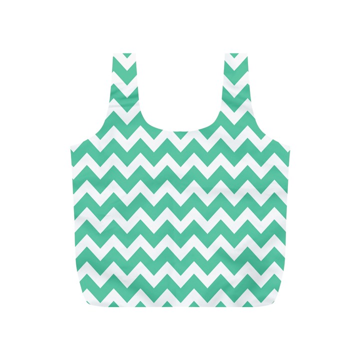 Chevron Pattern Giftt Full Print Recycle Bag (S)