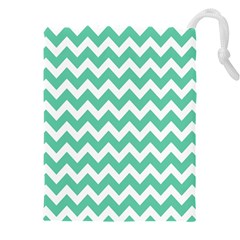 Chevron Pattern Giftt Drawstring Pouch (4xl) by GardenOfOphir