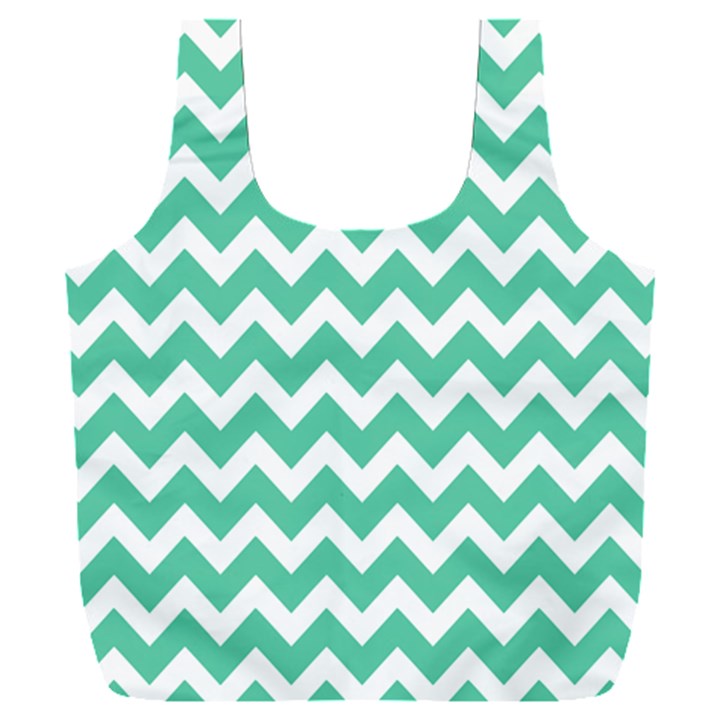 Chevron Pattern Giftt Full Print Recycle Bag (XXL)