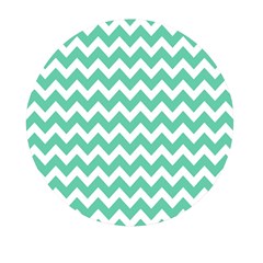 Chevron Pattern Giftt Mini Round Pill Box (pack Of 5)