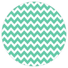 Chevron Pattern Giftt Round Trivet by GardenOfOphir