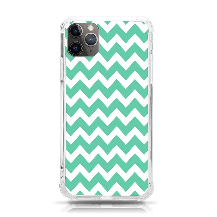 Chevron Pattern Giftt iPhone 11 Pro Max 6.5 Inch TPU UV Print Case