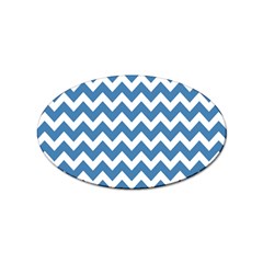 Chevron Pattern Gifts Sticker Oval (100 Pack) by GardenOfOphir