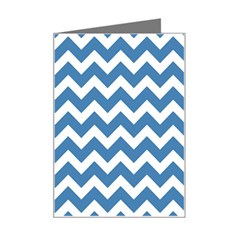 Chevron Pattern Gifts Mini Greeting Card by GardenOfOphir