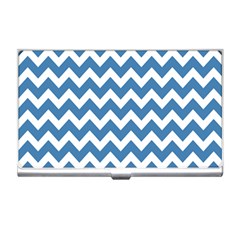 Chevron Pattern Gifts Business Card Holder by GardenOfOphir