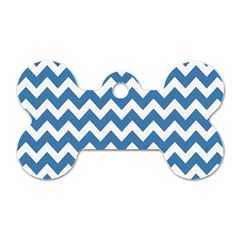 Chevron Pattern Gifts Dog Tag Bone (one Side)