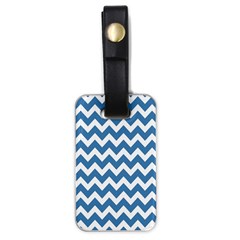 Chevron Pattern Gifts Luggage Tag (one Side) by GardenOfOphir