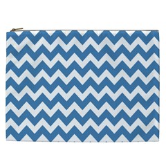 Chevron Pattern Gifts Cosmetic Bag (xxl) by GardenOfOphir