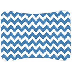 Chevron Pattern Gifts Velour Seat Head Rest Cushion by GardenOfOphir