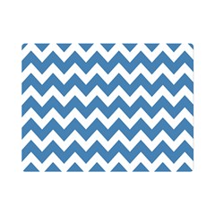 Chevron Pattern Gifts One Side Premium Plush Fleece Blanket (mini) by GardenOfOphir