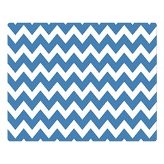 Chevron Pattern Gifts One Side Premium Plush Fleece Blanket (large) by GardenOfOphir