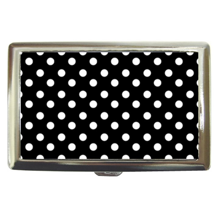 Black And White Polka Dots Cigarette Money Case