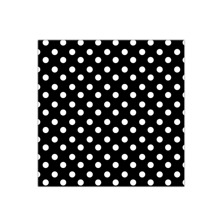 Black And White Polka Dots Satin Bandana Scarf 22  x 22 