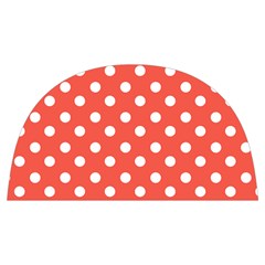 Indian Red Polka Dots Anti Scalding Pot Cap by GardenOfOphir