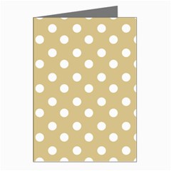 Mint Polka And White Polka Dots Greeting Cards (pkg Of 8) by GardenOfOphir