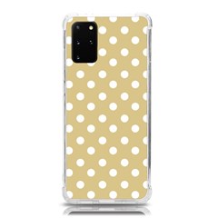 Mint Polka And White Polka Dots Samsung Galaxy S20plus 6 7 Inch Tpu Uv Case