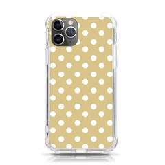 Mint Polka And White Polka Dots Iphone 11 Pro 5 8 Inch Tpu Uv Print Case