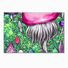 Liberty Cap Magic Mushroom Postcards 5  X 7  (pkg Of 10) by GardenOfOphir