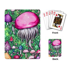 Liberty Cap Magic Mushroom Playing Cards Single Design (rectangle) by GardenOfOphir