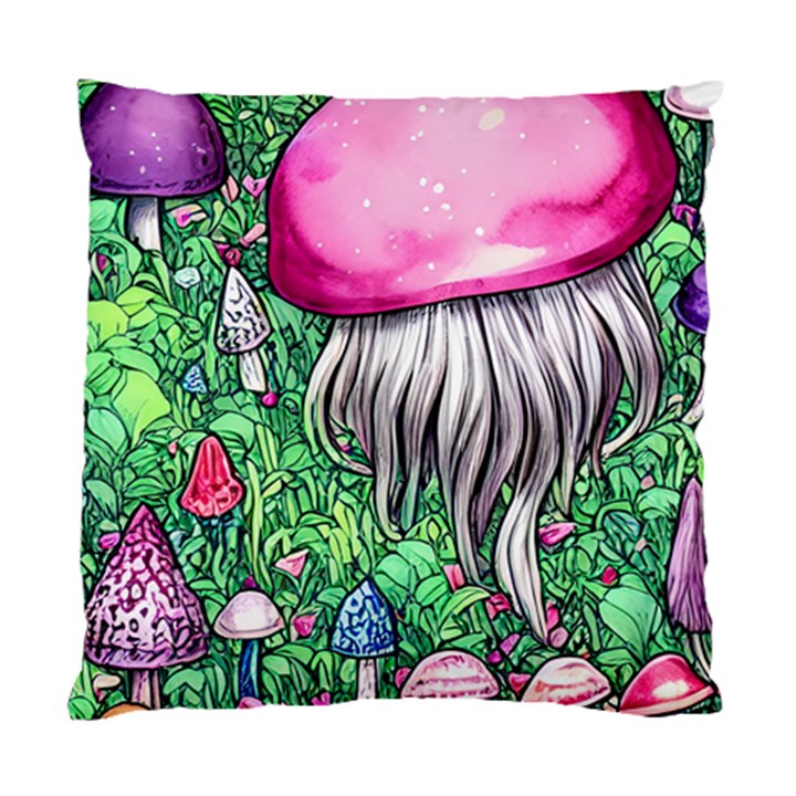 Liberty Cap Magic Mushroom Standard Cushion Case (Two Sides)