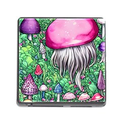 Liberty Cap Magic Mushroom Memory Card Reader (square 5 Slot) by GardenOfOphir