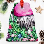 Liberty Cap Magic Mushroom Bell Ornament (Two Sides) Front