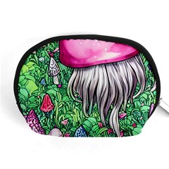 Liberty Cap Magic Mushroom Accessory Pouch (medium) by GardenOfOphir