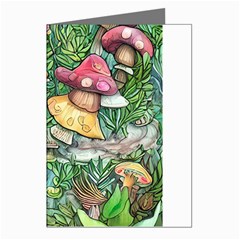 Sacred Mushroom Charm Greeting Cards (pkg Of 8) by GardenOfOphir