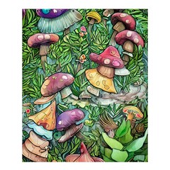 Sacred Mushroom Charm Shower Curtain 60  X 72  (medium)  by GardenOfOphir