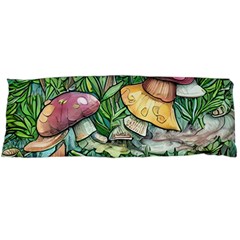 Sacred Mushroom Charm Body Pillow Case (dakimakura) by GardenOfOphir