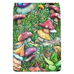 Sacred Mushroom Charm Removable Flap Cover (l) by GardenOfOphir