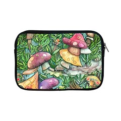 Sacred Mushroom Charm Apple Ipad Mini Zipper Cases by GardenOfOphir