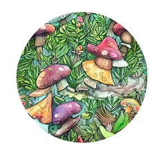 Sacred Mushroom Charm Mini Round Pill Box (pack Of 3) by GardenOfOphir