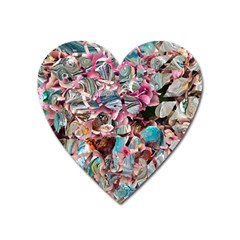 Aqua Blend Heart Magnet