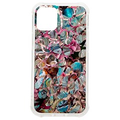 Aqua Blend Iphone 12 Mini Tpu Uv Print Case	 by kaleidomarblingart