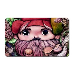 Shroom Glamour Magnet (rectangular) by GardenOfOphir