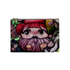 Shroom Glamour Cosmetic Bag (medium) by GardenOfOphir