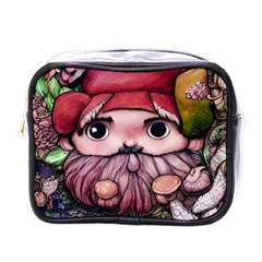 Shroom Glamour Mini Toiletries Bag (one Side) by GardenOfOphir