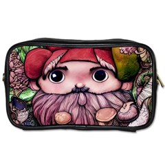 Shroom Glamour Toiletries Bag (one Side) by GardenOfOphir