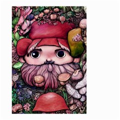 Shroom Glamour Small Garden Flag (two Sides) by GardenOfOphir