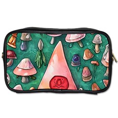 Magic Mushroom Wizardry Toiletries Bag (one Side) by GardenOfOphir