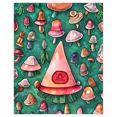 Magic Mushroom Wizardry Drawstring Bag (small) by GardenOfOphir